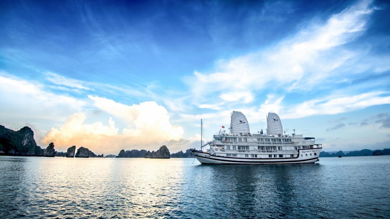 下龍 标志龙湾邮轮酒店 外观 照片